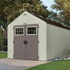 Tremont 8x16 resin storage shed