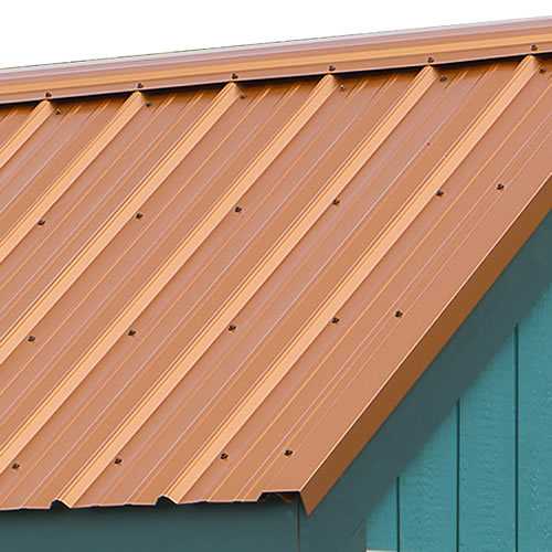 8 ft x 12 ft shed kit metal roof kit